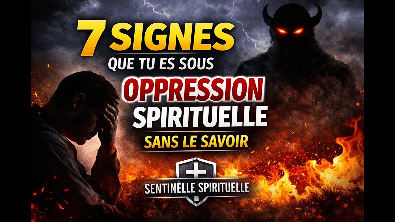 7 SIGNES QUE VOUS ÊTES SOUS OPPRESSION SPIRITUELLE SANS LE SAVOIR