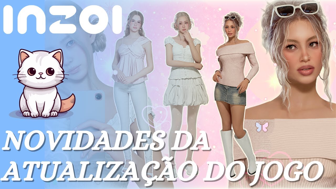 🐾 NOVIDADES DA ATUALIZAÇÃO DE JUNHO/2025 DO INZOI