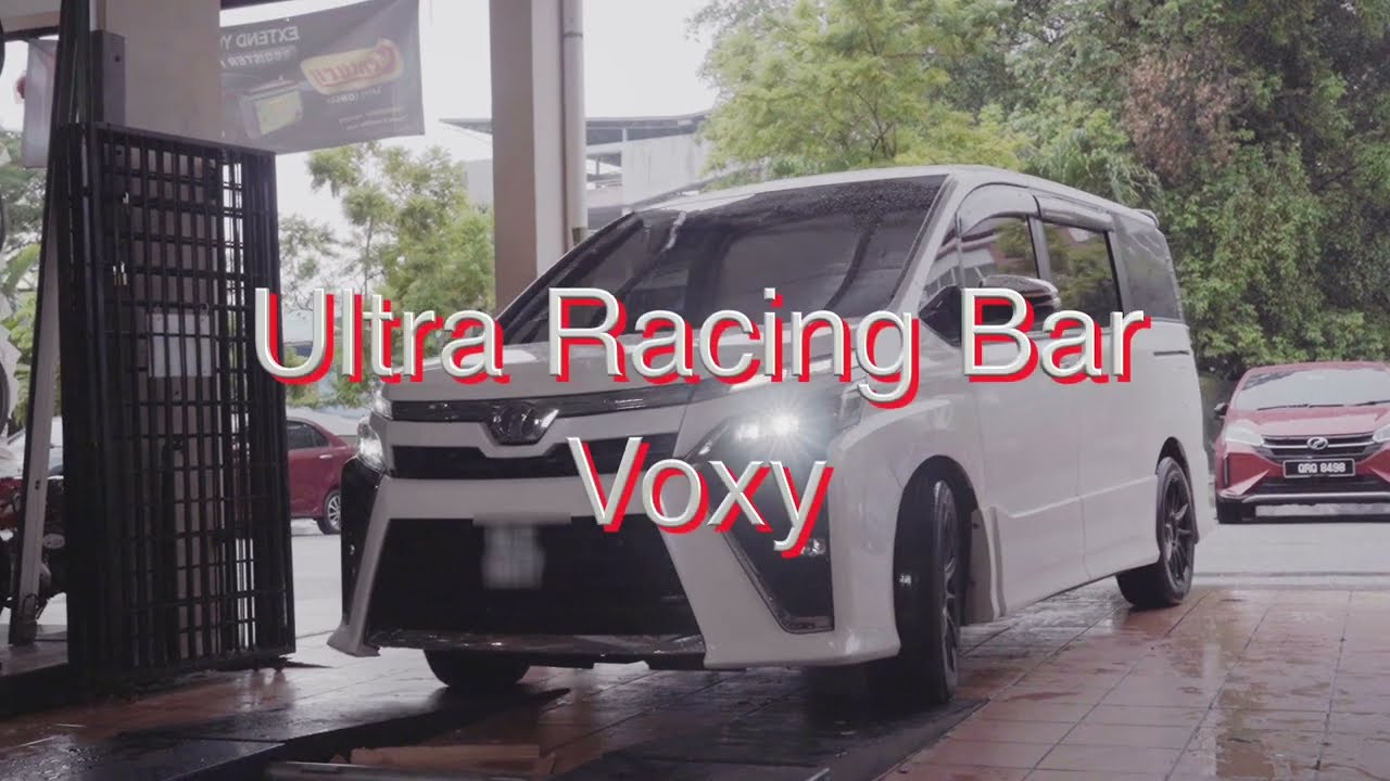 Ultra Racing Bar Full Stage Installation Video | Toyota Voxy
