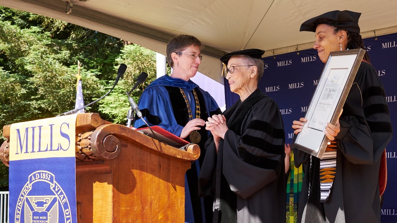 Mills College 2017 Commencement - Betty Reid Soskin Honorary Degree