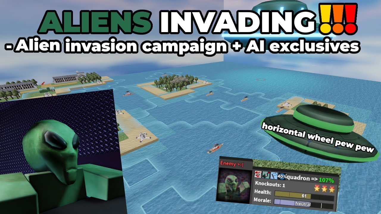 The campaign full of AI-Exclusives - Alien Invasion | Noobs in Combat