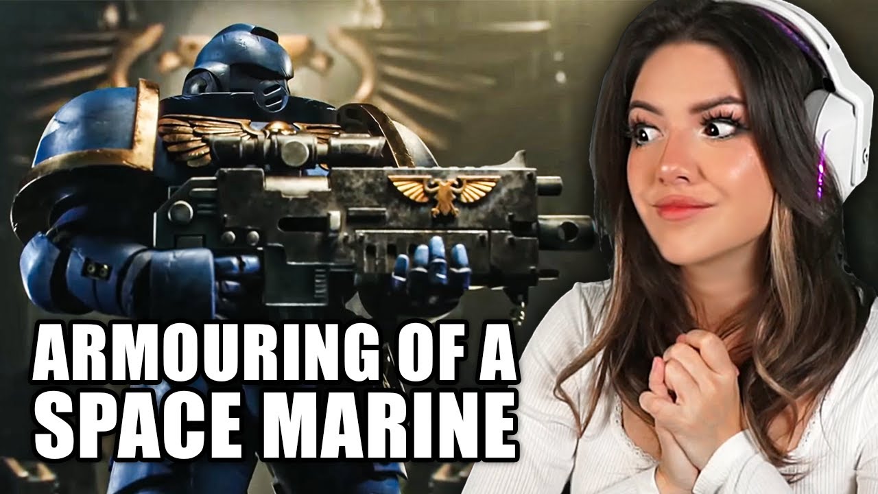 I AM DOOM | The Armouring of a Space Marine Cinematic Trailer Reaction