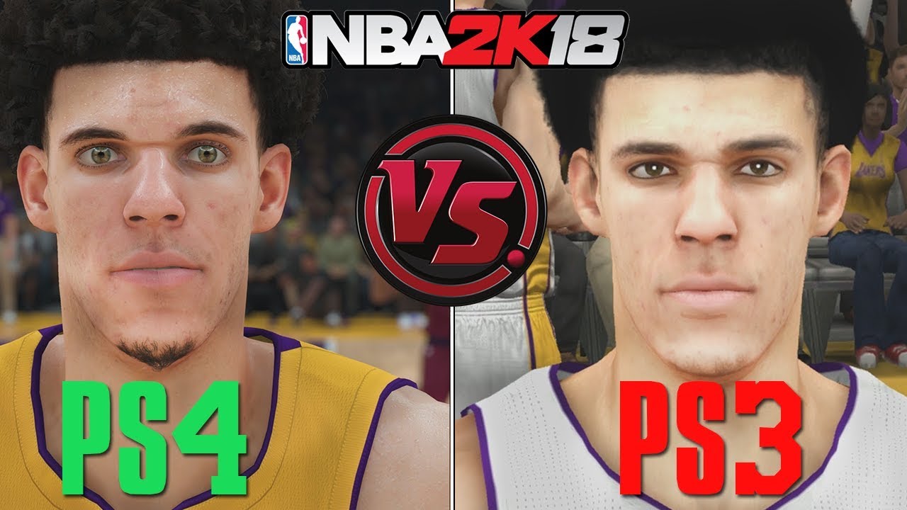 NBA 2K18 - PS4 vs PS3 Graphics/Face/Gameplay COMPARISON | Current Gen vs Last Gen