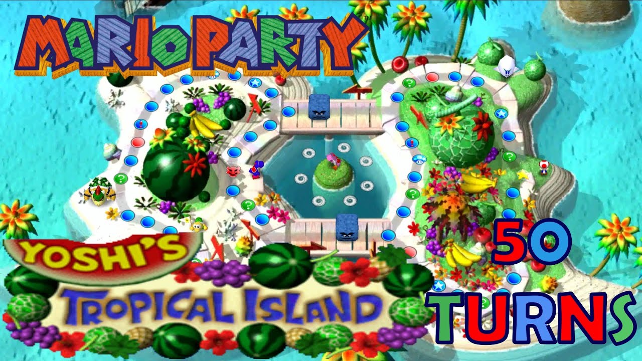 Mario Party Yoshi's Tropical Island 50 Turns