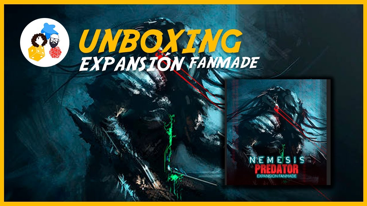 Unboxing - Expansión PREDATOR Fanmade Nemesis - Juego de mesa - 4K
