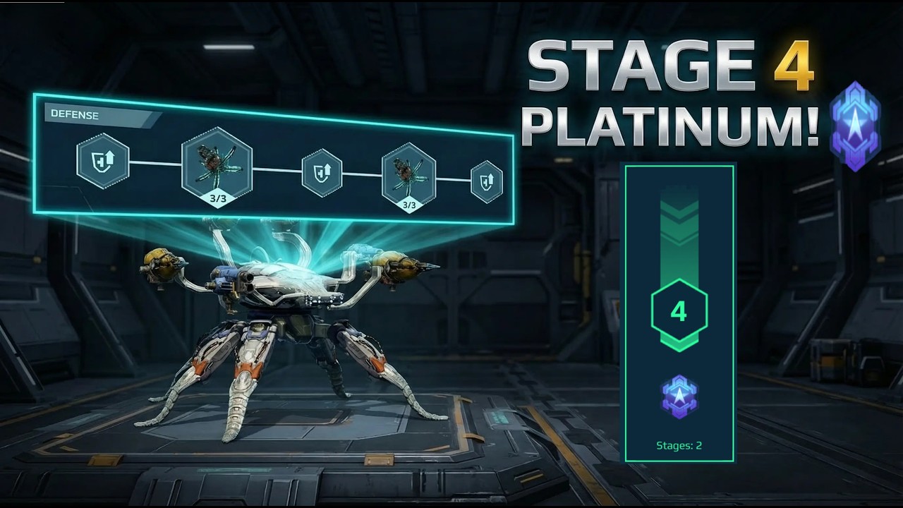 STAGE 4 PLATINUM! 🛡️ How to beat it EASILY Dagon & Bedwyr | War Robots