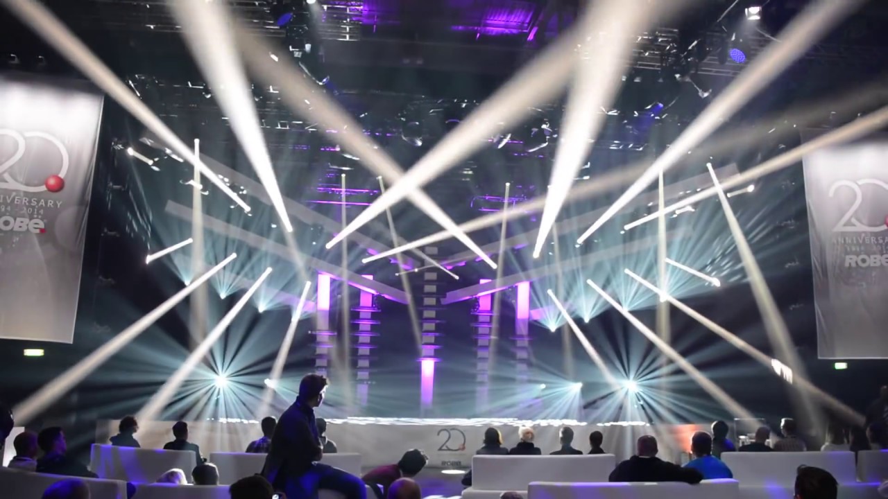ROBE Lightshow @ Plasa London 2014 [Full HD]