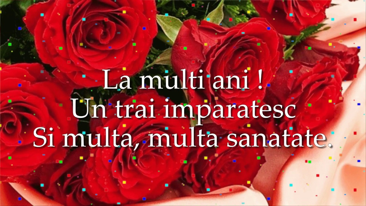 La multi ani de ziua ta !