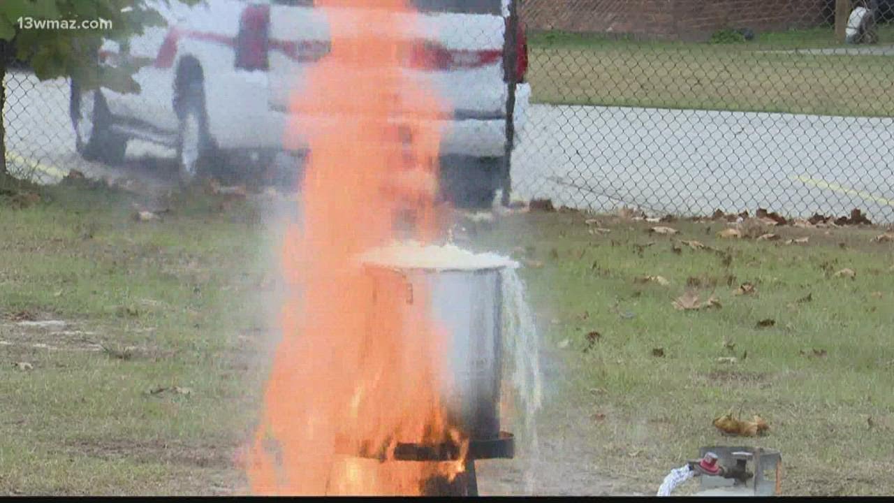 Macon Bibb Fire Department gives tips on safely frying turkey this holiday