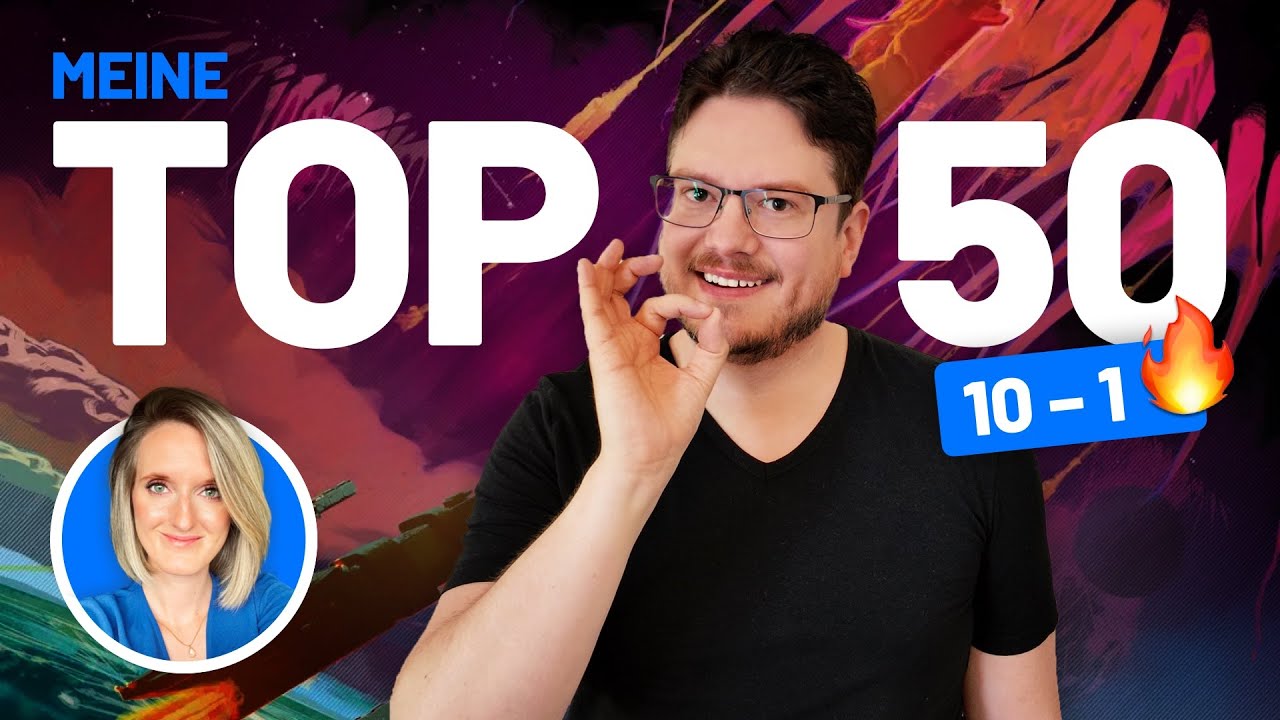 Meine TOP 50🎉Lieblings-Brettspiele - Platz 10-1 mit Liana