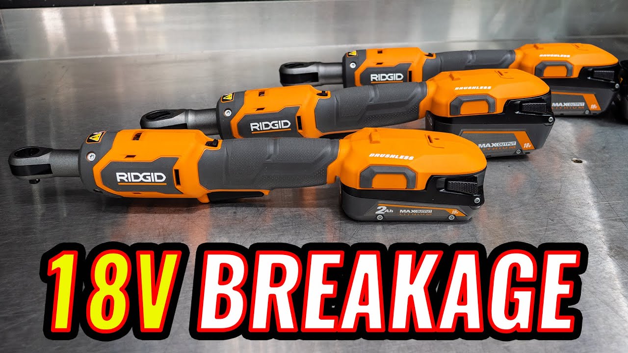 Обзор бесщеточных аккумуляторных трещоток RIDGID 18 В [R866010, R866011 и R866012]