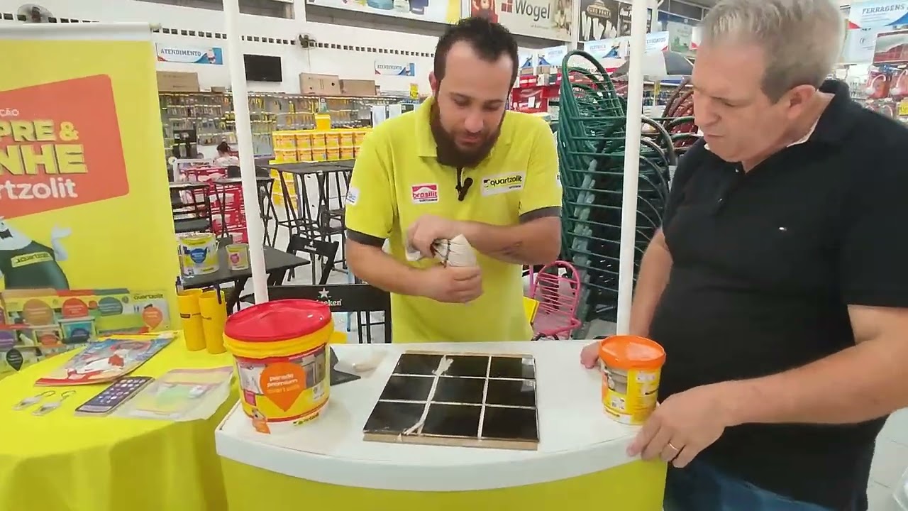 IMPERDÍVEL!!! Técnico da Quartzolit desvenda o mistério da aplicação de rejunte acrílico