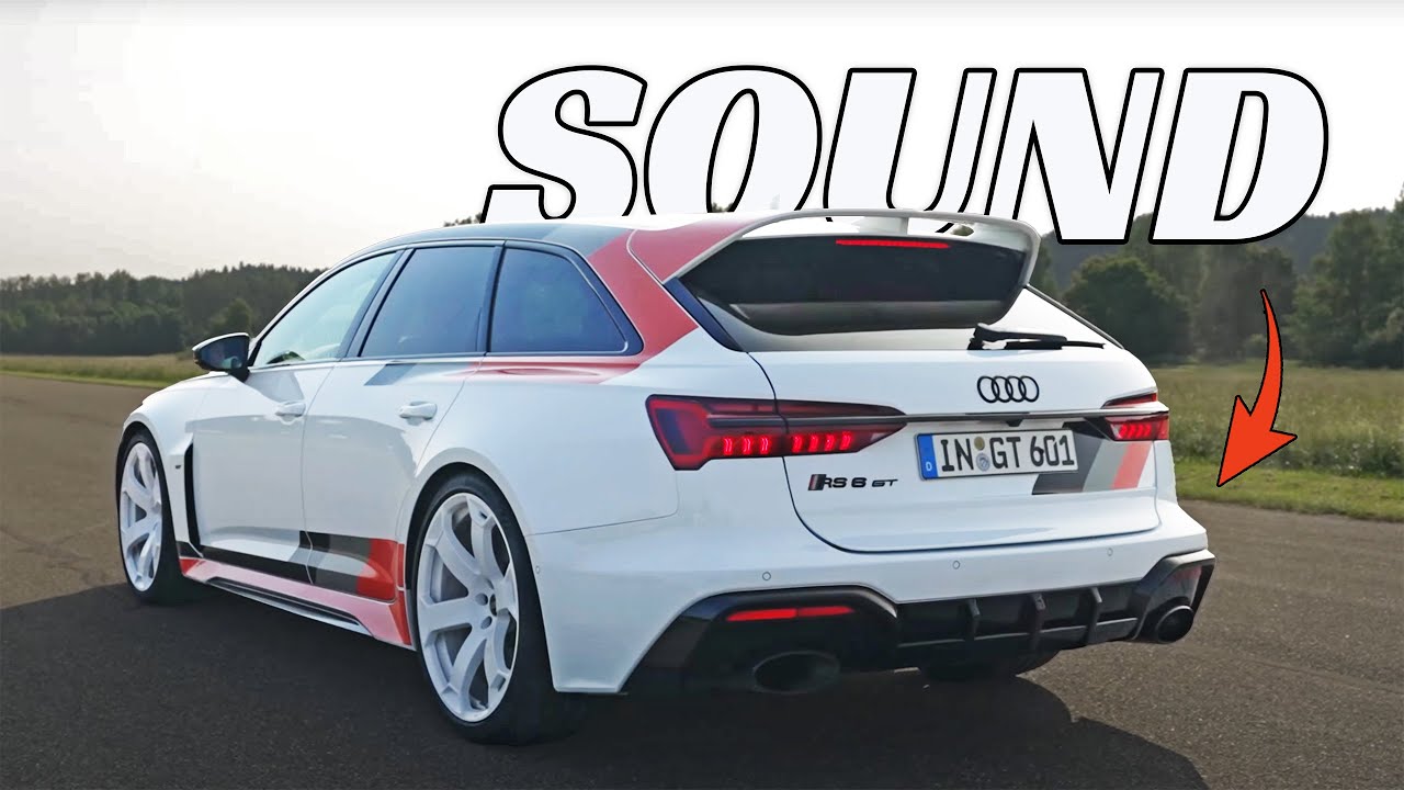 2025 Audi RS6 GT: pure V8 sound 🔥