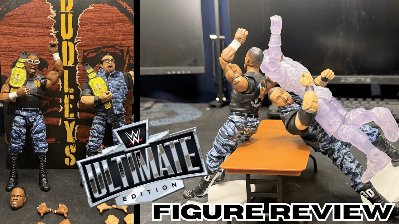 WWE Mattel ULTIMATE EDITION DUDLEY BOYZ 2-PACK FIGURE REVIEW