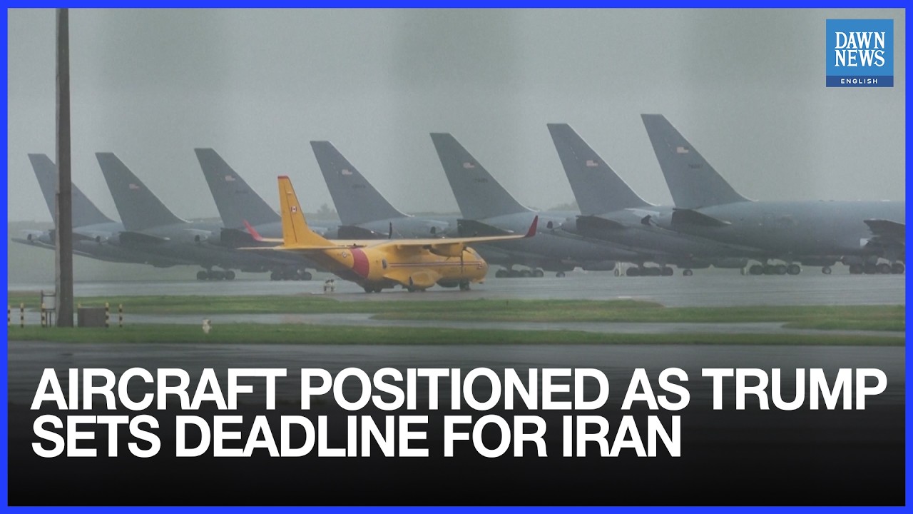 U.S. Military Aircraft Positioned In Portugal's Azores As Trump Sets Deadline For Iran