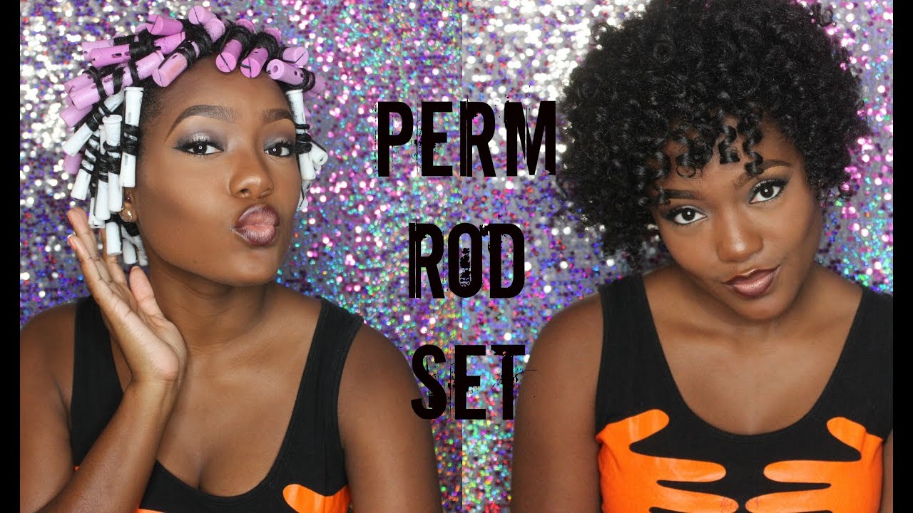 NEW| Perfect Perm Rod Set For 4C Hair ♥