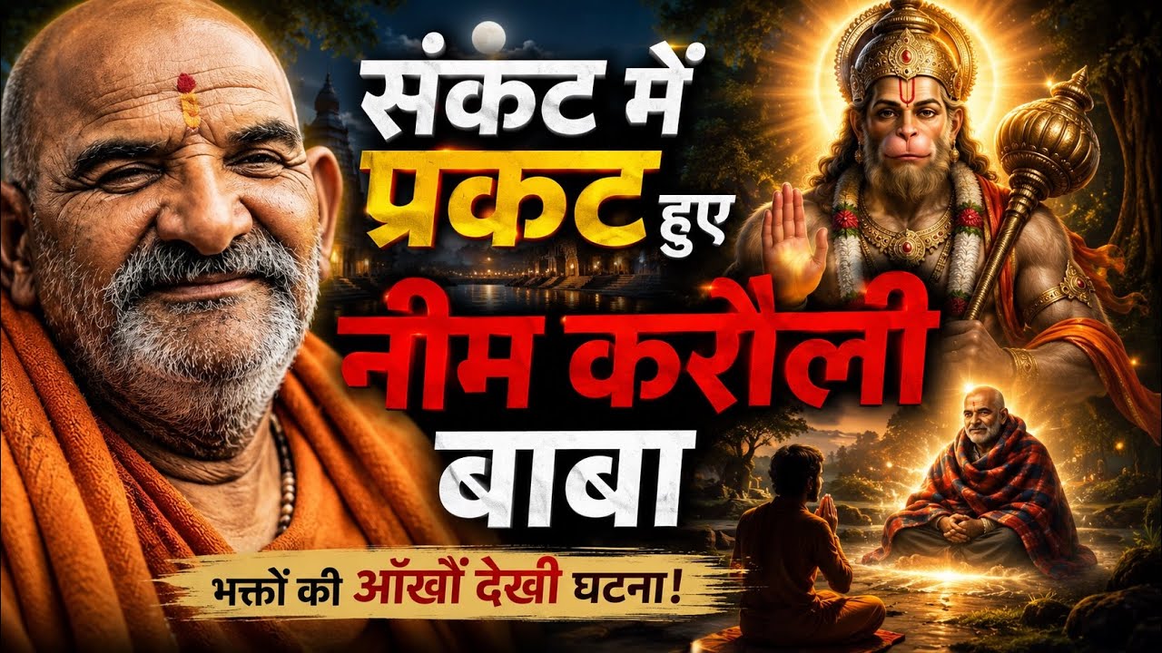 संकट में प्रकट हुए नीम करौली बाबा का चमत्कार ! भक्तों की आँखों देखी घटना |  परम ज्ञान पथ