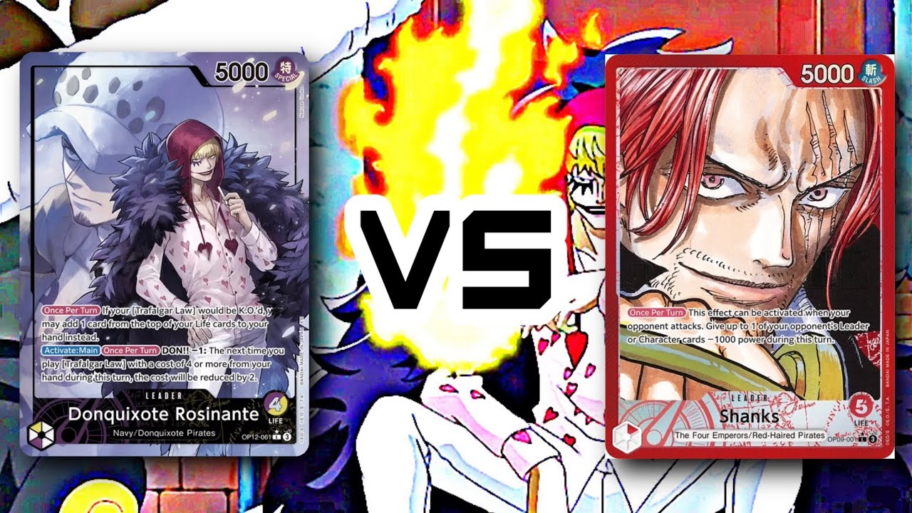 (OP14) Purple/Yellow Rosinante vs Red Shanks