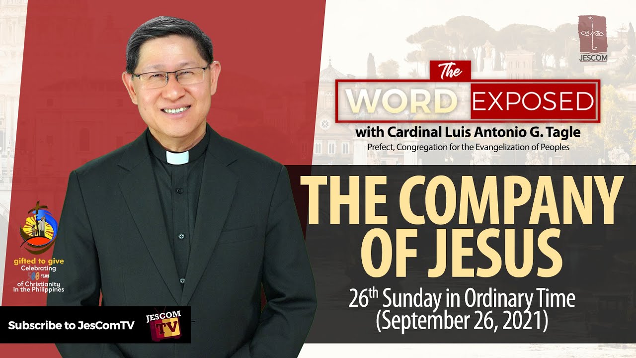 THE COMPANY OF JESUS | The Word Exposed with Cardinal Tagle (September 26, 2021)