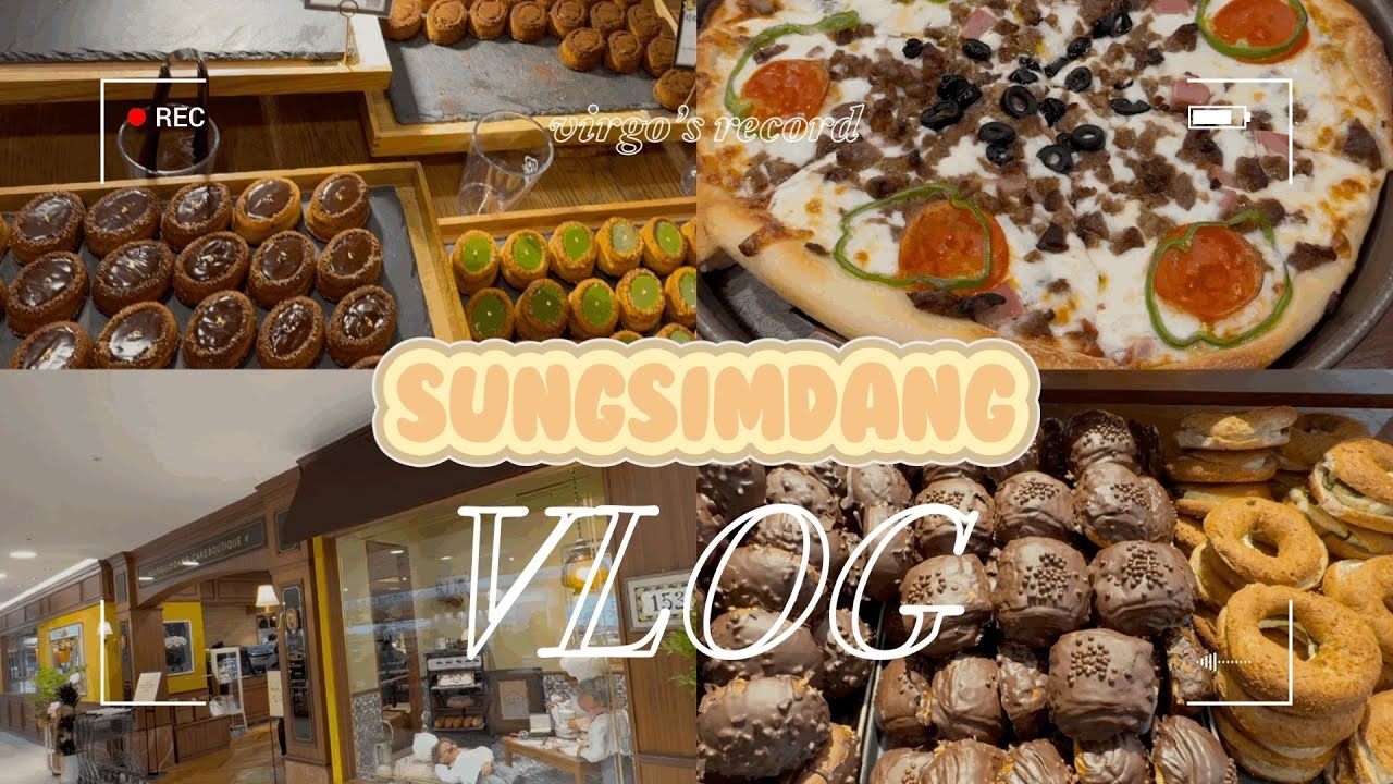 vlog 일상브이로그 l 성세권 밥순이의 성심당 빵 추천 🥖 케익부띠끄 티그레 🥧 오븐스토리 피자 🍕
