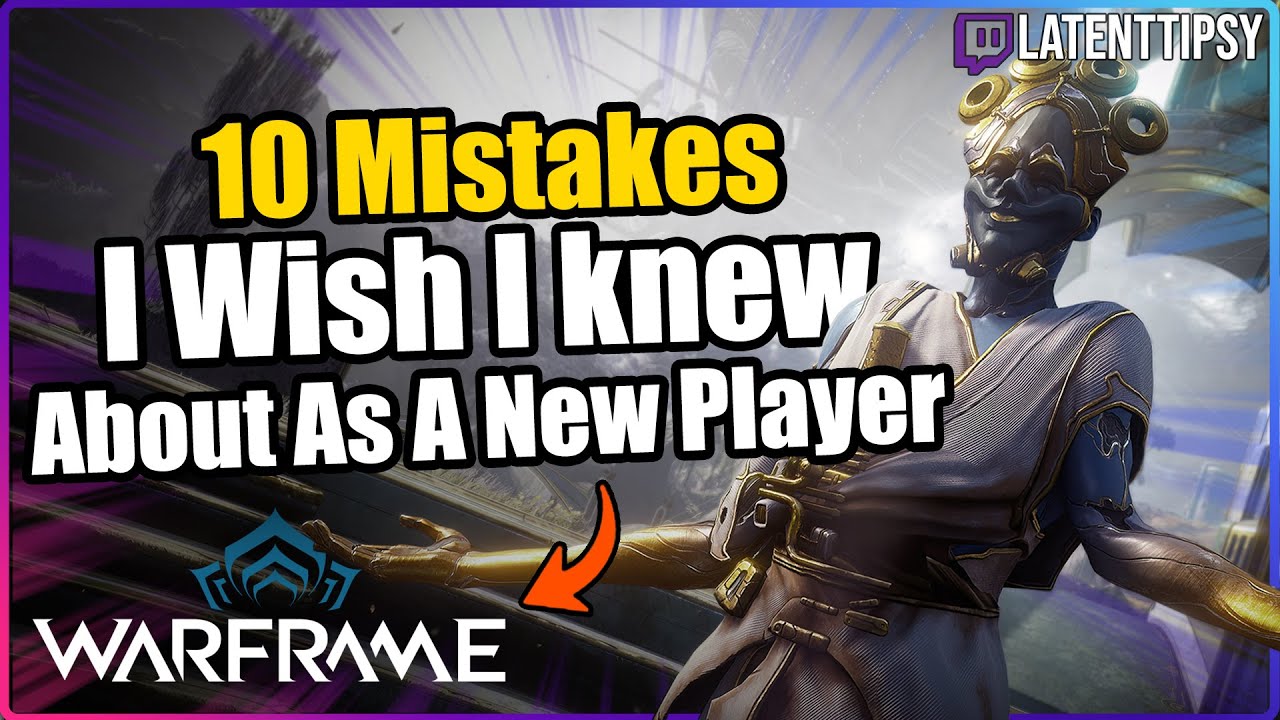 10 Mistakes I Wish I Knew as a Beginner In Warframe | Beginners guide