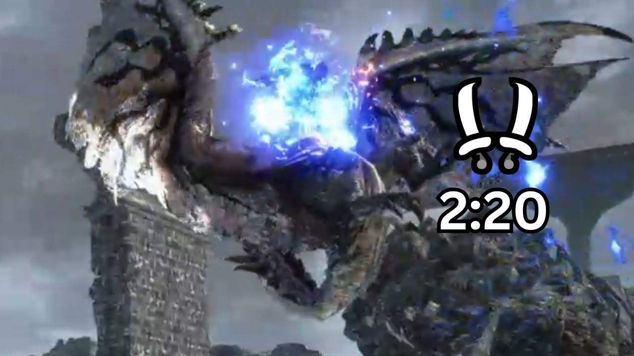 MHRise: Sunbreak Solo Silver Rathalos Dual Blades 2:20