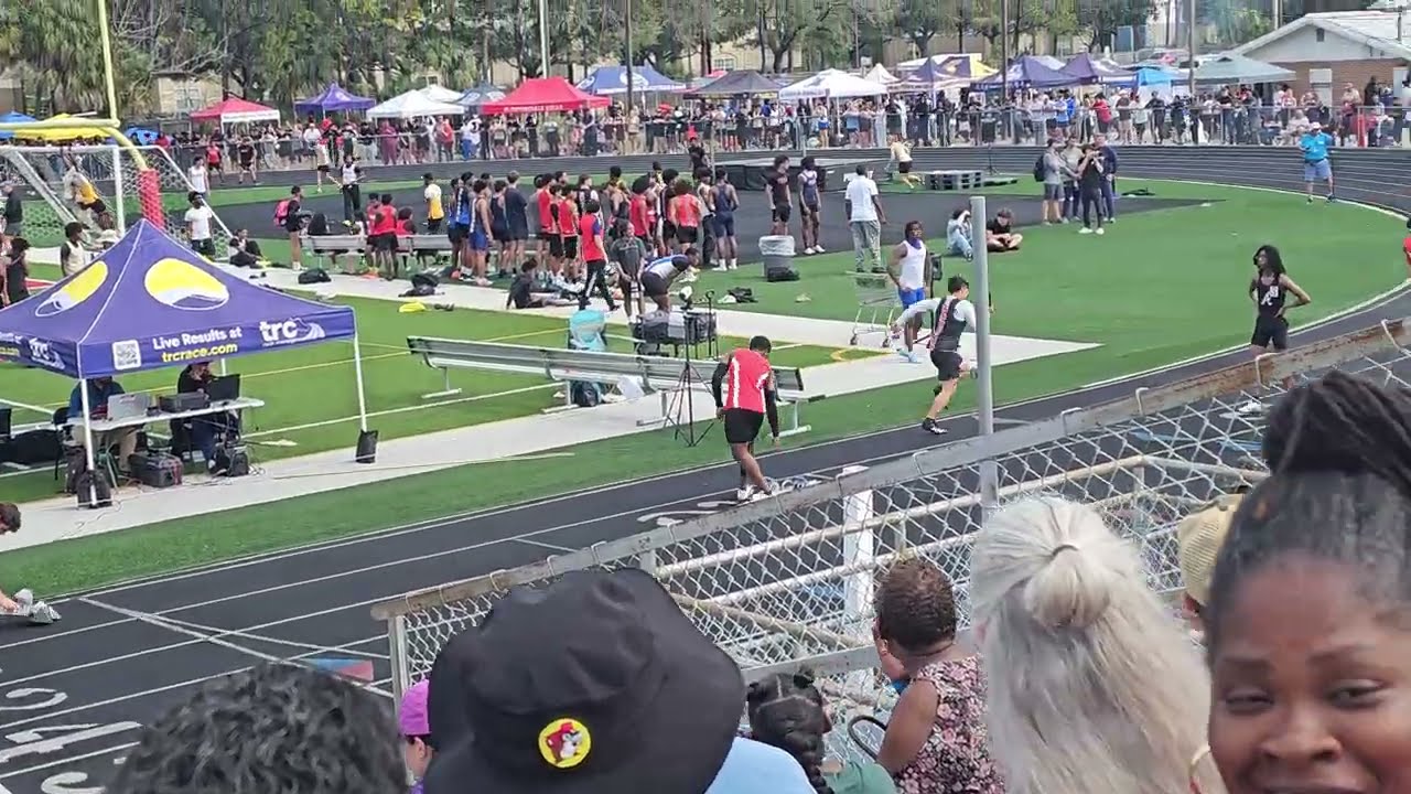 Boys sprint medley relay at Nash Higgins Relays on February 28, 2026.