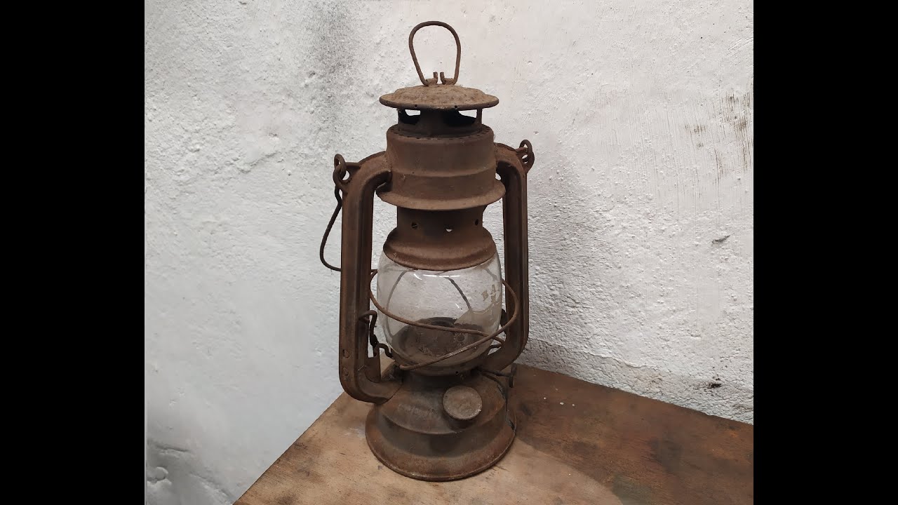 1951s German Oil Lamp - Restoration