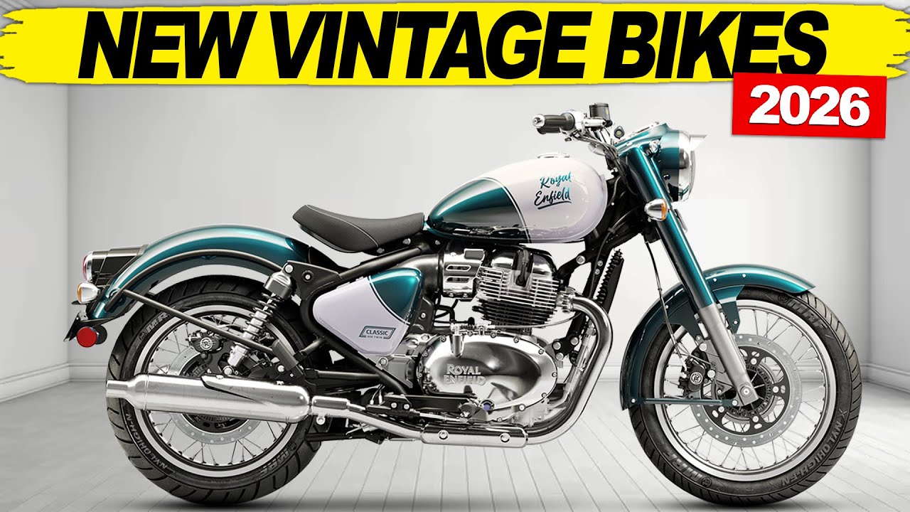 Top 10 New Modern Classic Motorcycles In 2026!