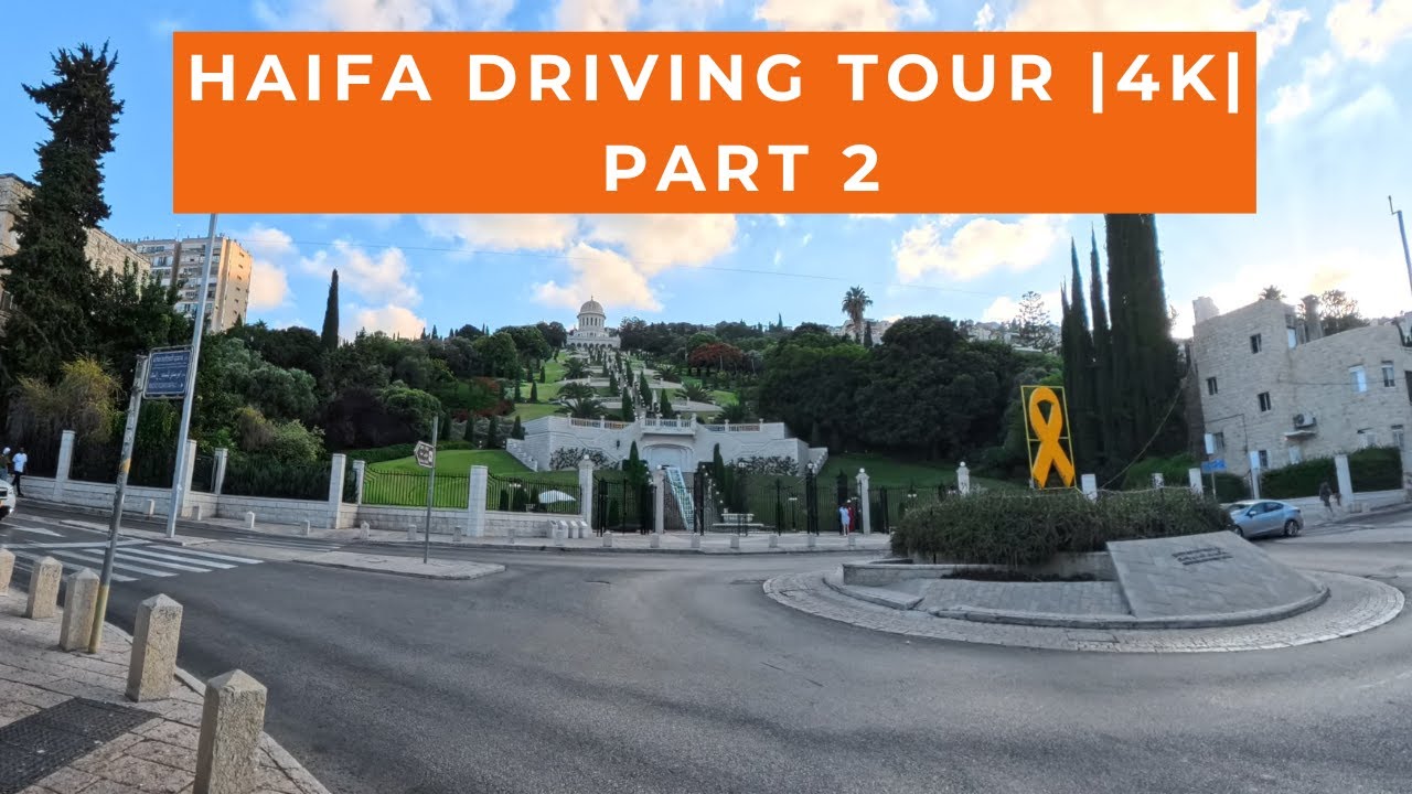 Haifa Driving Tour 4K – Scenic Coastal Roads & City Streets