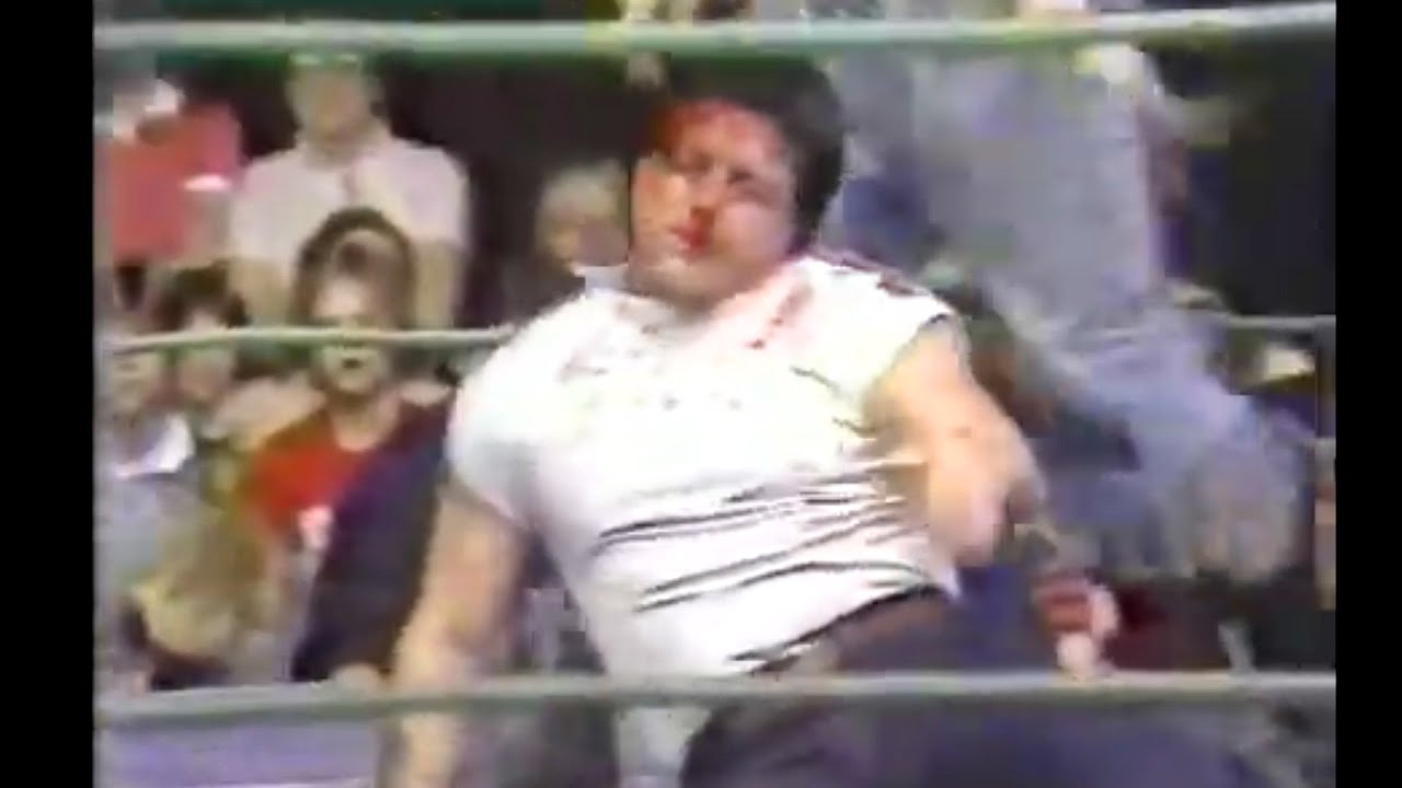 Moondogs Bloodies Bill Dundee 10 22 83 Memphis Wrestling