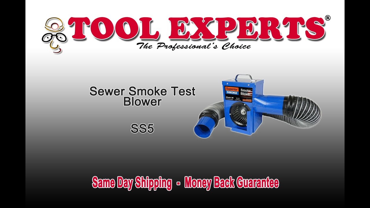Sewer Smoke Test Blower - SS5E