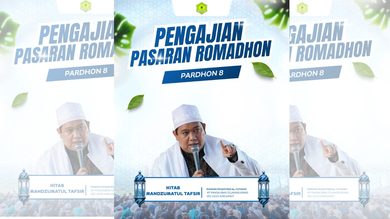 LIVE II Kitab Mandzumatl Tafsir ll Pasaran Romadhon (Pardhon 8)