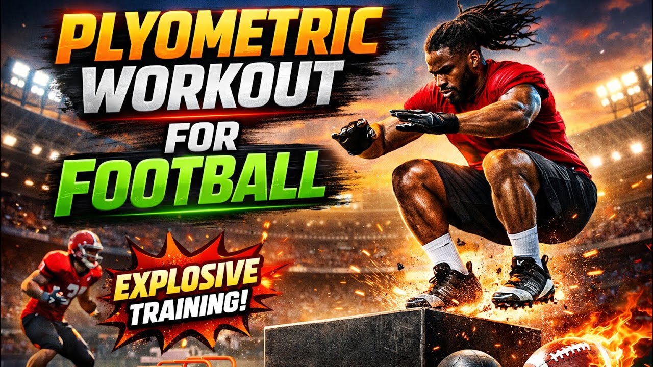 Elite Speed, Agility & Endurance Workout | Football Plyometric Training | Football/Soccer Exercises 