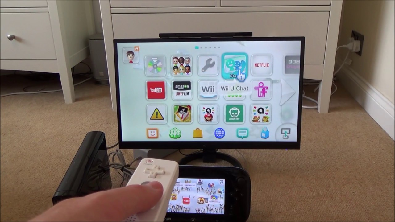 Как исправить прозрачную руку в меню Nintendo Wii U