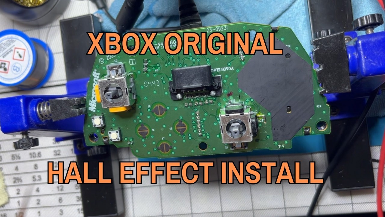 Original Xbox Controller Hall Effect Stick Installation - new solution for these older controllers?