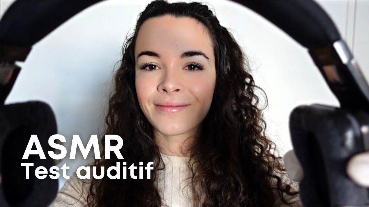 ASMR [Roleplay] - TEST AUDITIF ET EXAMEN DES OREILLES - Soft spoken