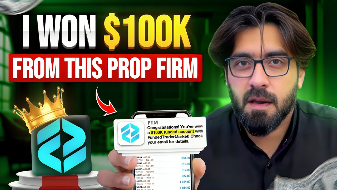 🔥 I WON a $100K Funded Account from Funded Trader Markets! 💸 Learn How YOU Can Get Funded Too! 🚀💼