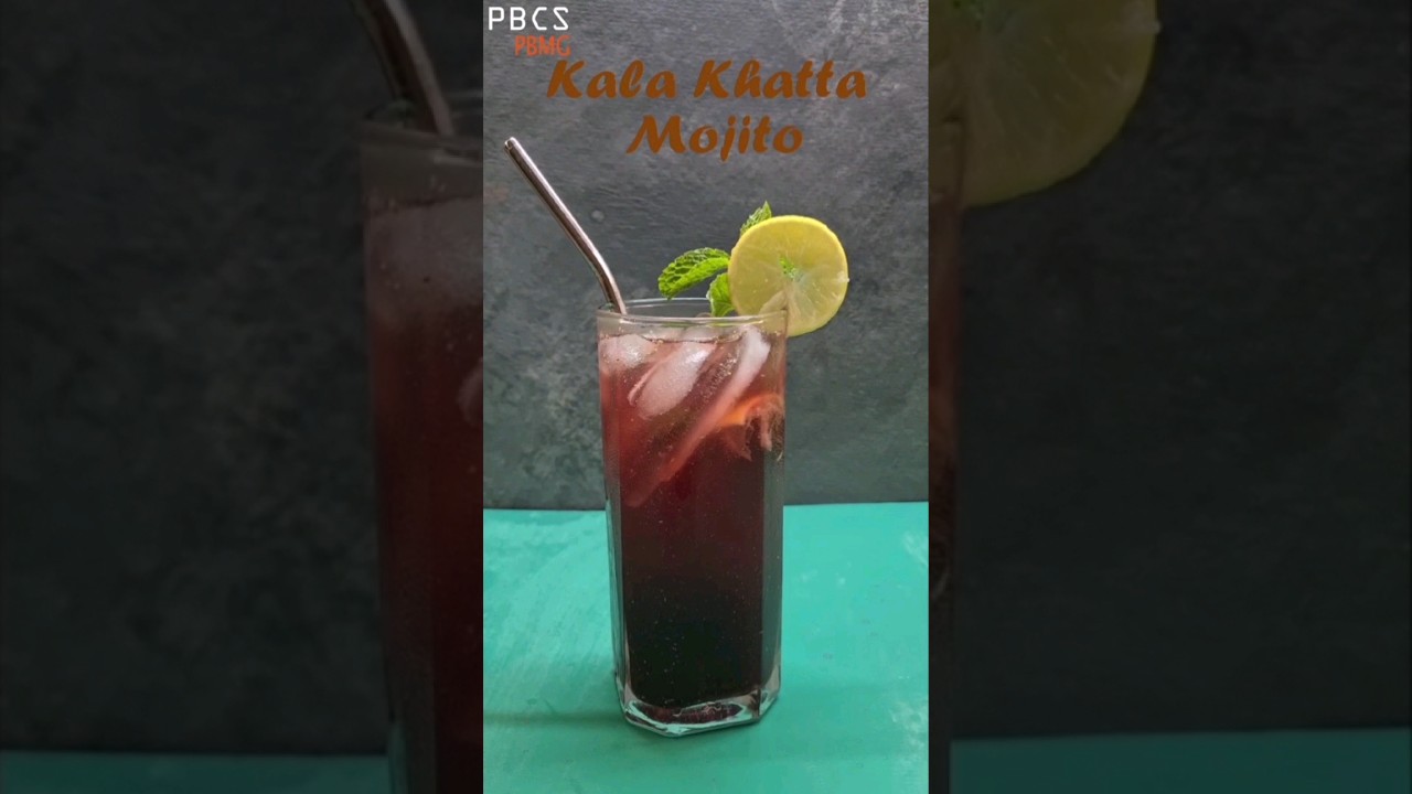 refreshing mojito | Kala khatta Mojito🍹😋| #mojito #kalakhatta #summerdrink #trendingshorts