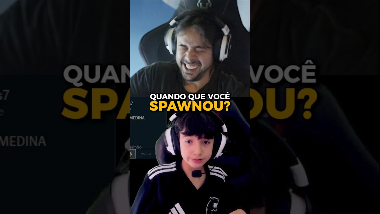 Quando que voc&ecirc; spawnou? #leagueoflegends #loco #yodasl
