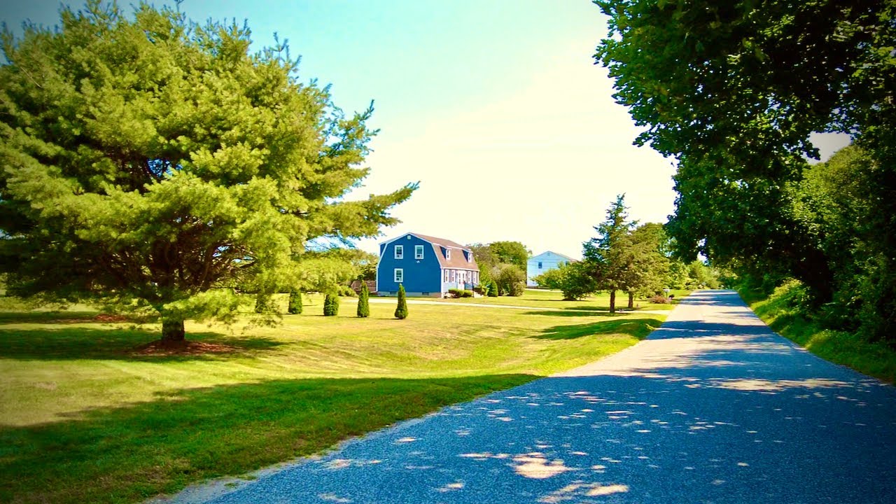 Scenic Drive from Charlestown to Narragansett, Rhode Island | Sunny Summer Day