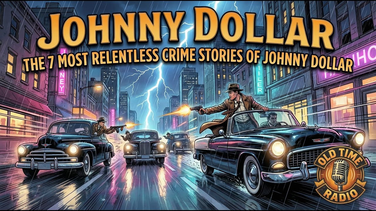 Johnny Dollar: The 7 Most Relentless Crime Stories of Johnny Dollar | Old Time Radio
