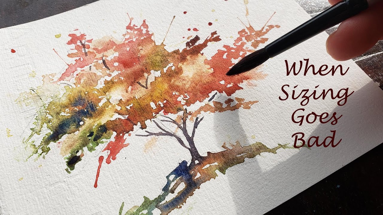 My existential art crisis averted...  What is Watercolor Paper Sizing & How To Identify Bad Sizing