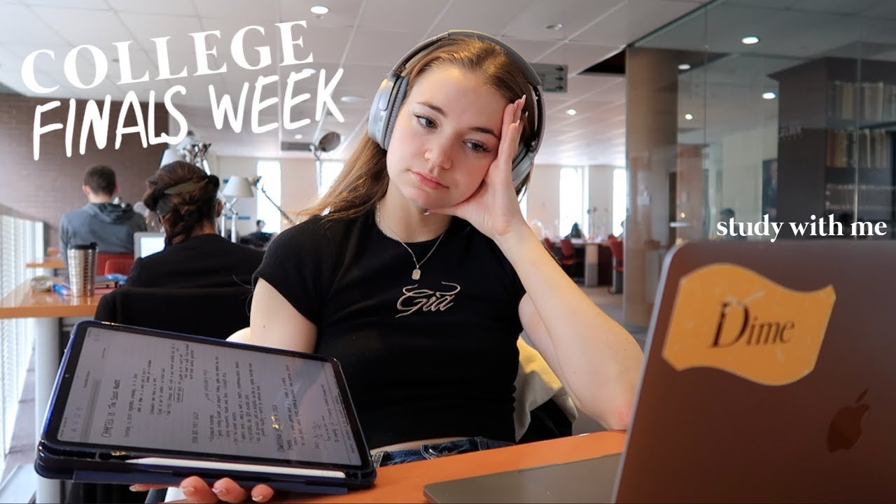 final exams week (watch me stress)