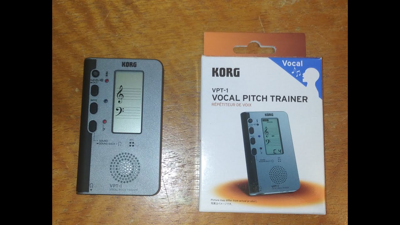 Afinando a voz com o Treinador Vocal da Korg