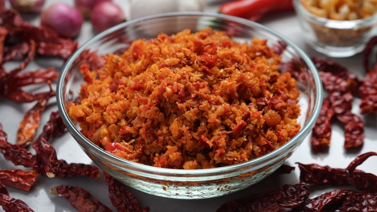 Hae Bee Hiam 虾米香 (Spicy Dried Shrimps Sambal)