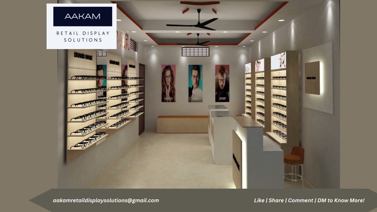 Optical Shop Furniture Design