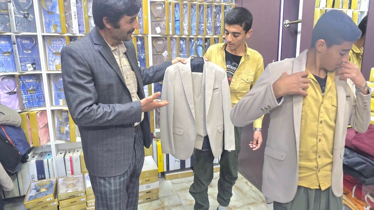 Aghaqarboun and Ali's exciting trip to the city;  Buying clothes and preparing for the move