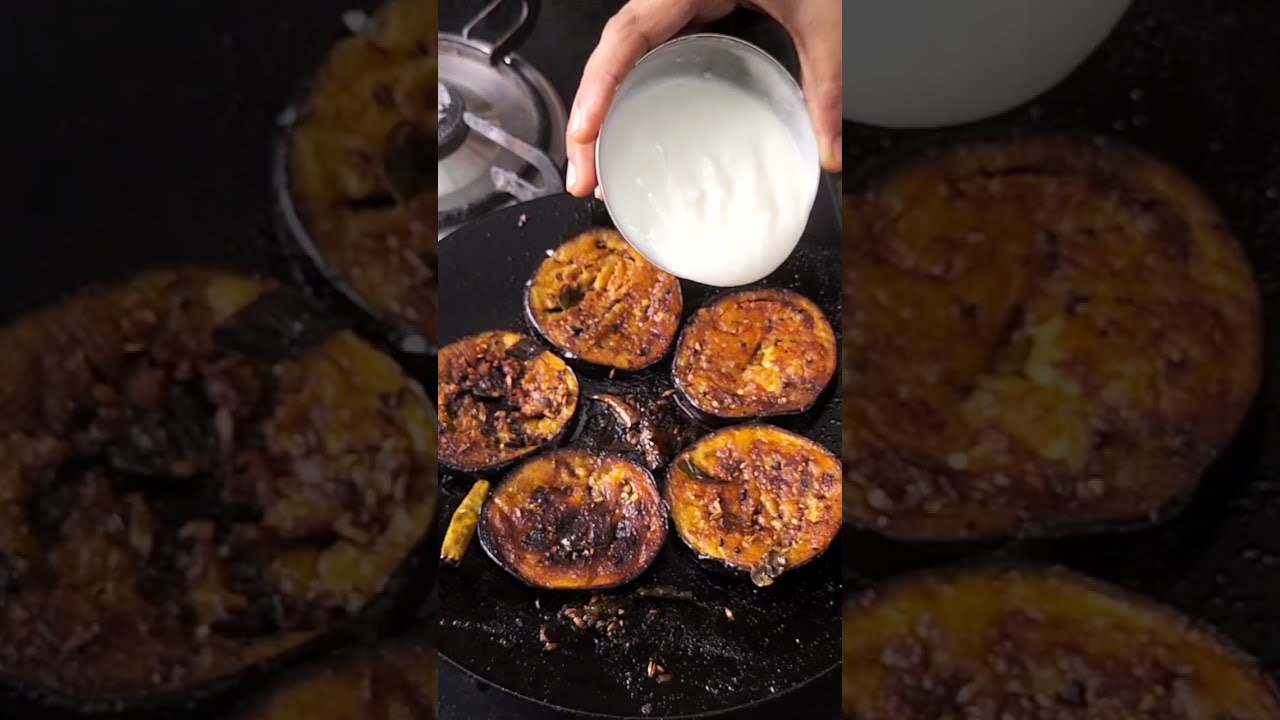 Dahi Baingan Recipe | Creamy & Tasty Baingan Curry | Easy Lunch Recipe/Brinjal Curd recipe.