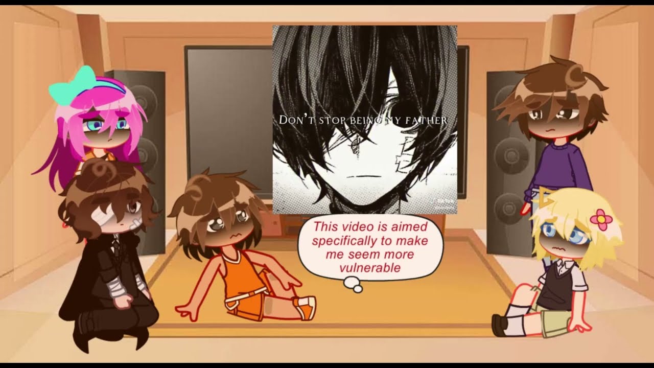 OMORI reacts to Sunny's Future as Dazai Osamu ll (back to a) SCRAPPED WIP
